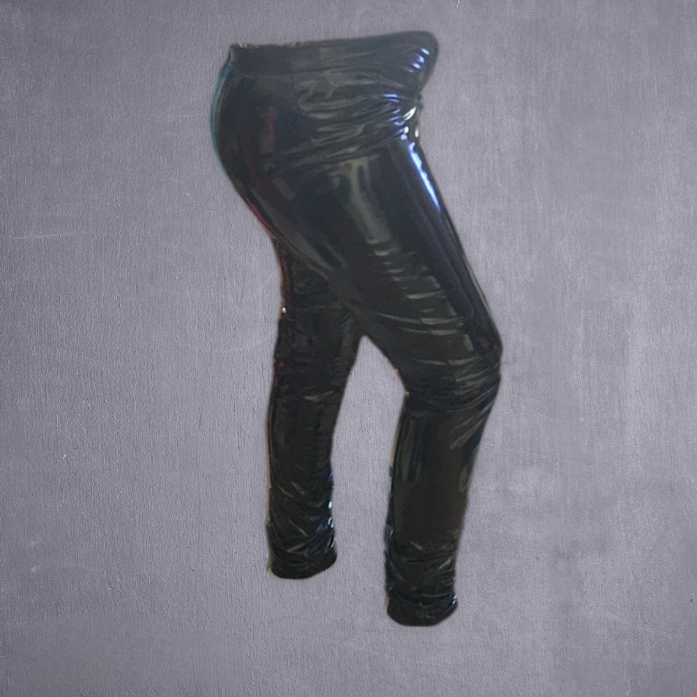 NWT Vinyl Black Pants